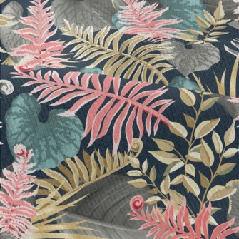 Tropical Psychedelic Plants Modern Jersey