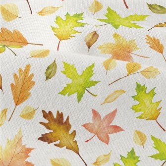 Elegant Autumn Leaves Modern Jersey