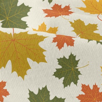 Falling Maple Leaves In Autumn Modern Jersey