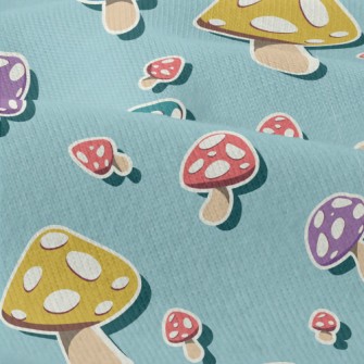 Colorful Mushrooms Modern Jersey