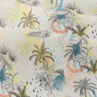 Hand Drawn Palm Trees Modern Jersey