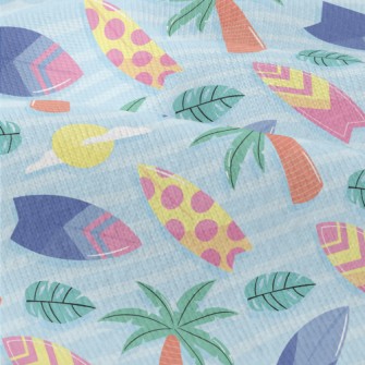 Coconut Tree And Surfboard Modern Jersey