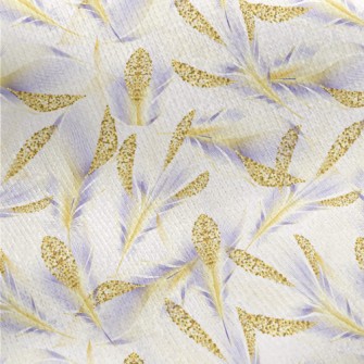 Golden Feather Jersey Backed Fleece