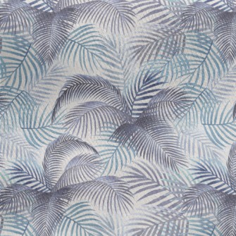 Palm Leaves Jersey Backed Fleece