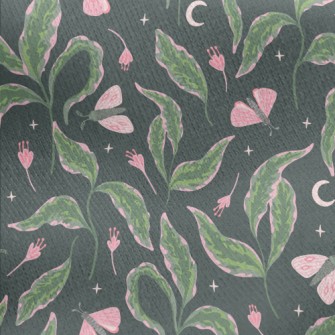 Moth In The Moonlight Jersey Backed Fleece
