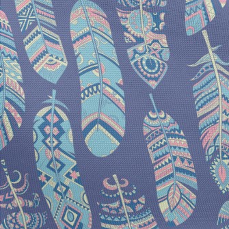 Ethnic Hippie Feather Pongee