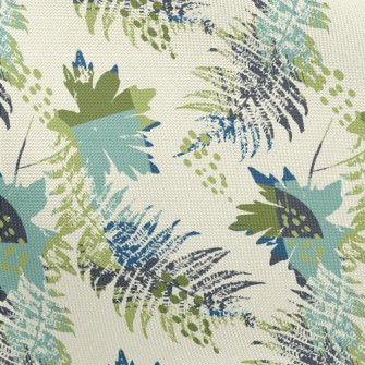 Artistic Splash Leaves Pongee