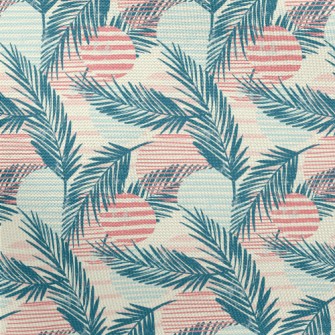 Palm Tree Lines Pongee