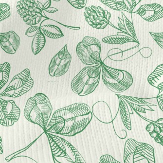 Jumping Flowers Berries Stretch Jersey