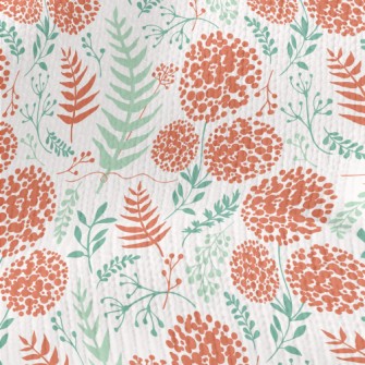 Hydrangea Leaves Stretch Jersey