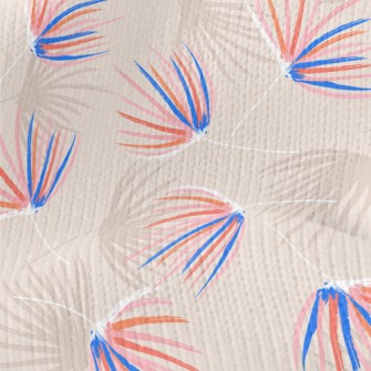 Soft Palm Leaves Stretch Jersey
