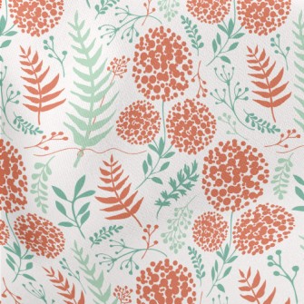 Hydrangea Leaves Lightweight Cotton Poplin