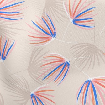 Soft Palm Leaves Lightweight Cotton Poplin