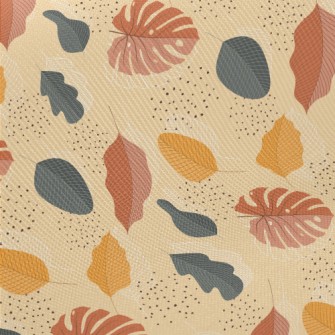 Leaf Silhouette Midweight Cotton Poplin
