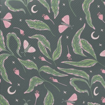 Moth In The Moonlight Midweight Cotton Poplin