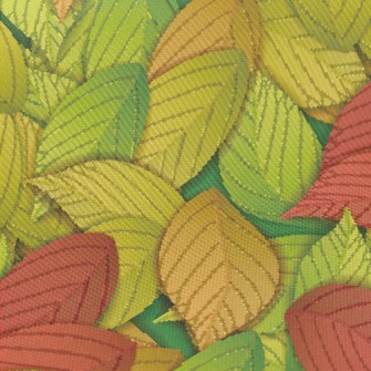 Autumn Leaves Midweight Cotton Poplin