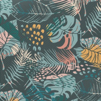 Tropical Forest Midweight Cotton Poplin