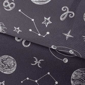 Constellations And Planets Waterproof Oxford