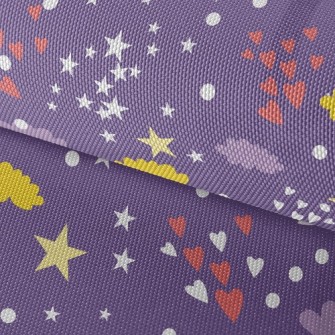 Little Stars Love Waterproof Oxford