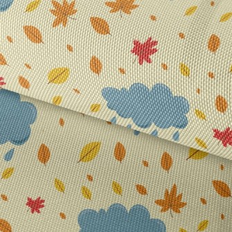 Autumn Leaves Waterproof Oxford