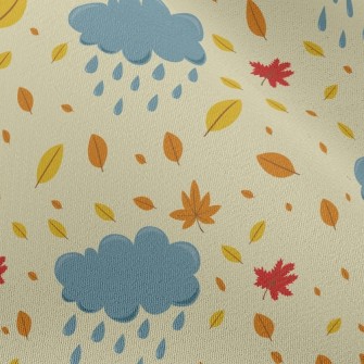 Autumn Leaves Chiffon