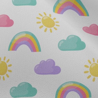 Sunny Rainbow Chiffon