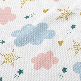 Love Little Clouds Birdseye Piqué