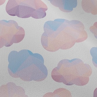 Watercolor Cloud Chiffon