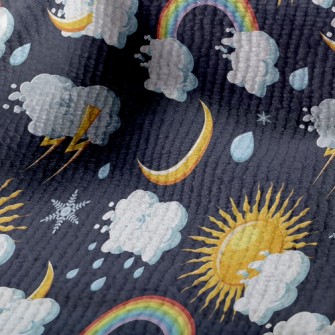 Sun Cloud Rainbow Terry