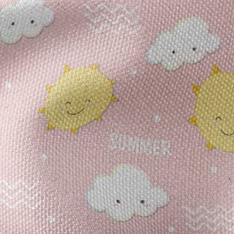 Hello Summer Waterproof Canvas