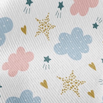 Love Little Clouds Standard Corduroy