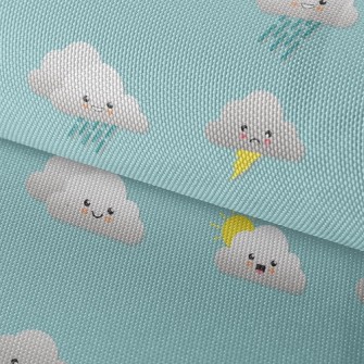 Meteorological Emoticons Waterproof Oxford