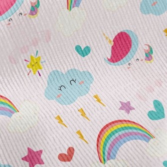 Pink Unicorn Standard Corduroy