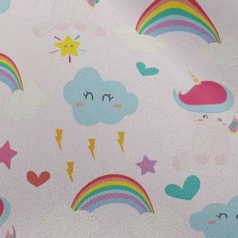 Pink Unicorn Chiffon