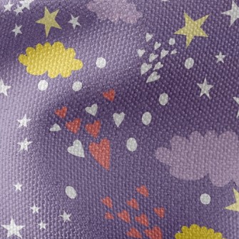 Little Stars Love Waterproof Canvas