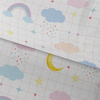 Rainbow Clouds Waterproof Oxford
