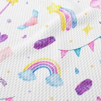 Magic Magic Rainbow Birdseye Piqué