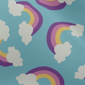 Rainbow Clouds Chiffon