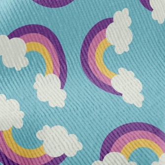 Rainbow Clouds Standard Corduroy