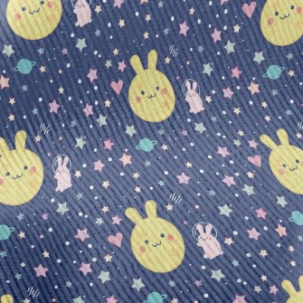 Moon Space Bunny Standard Corduroy