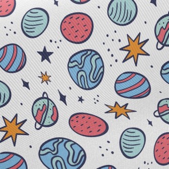 Planets And Stars Twill