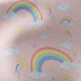 Star Rainbow Waterproof Canvas