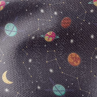 Cosmic Planet Waterproof Canvas