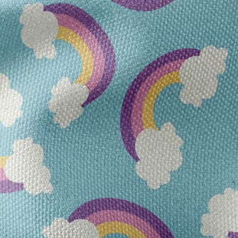 Rainbow Clouds Waterproof Canvas