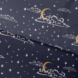 Moon And Stars Waterproof Oxford
