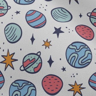 Planets And Stars Chiffon