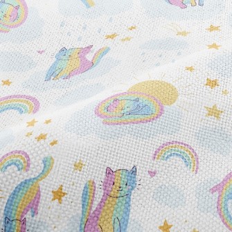 Rainbow Cat Performance Linen