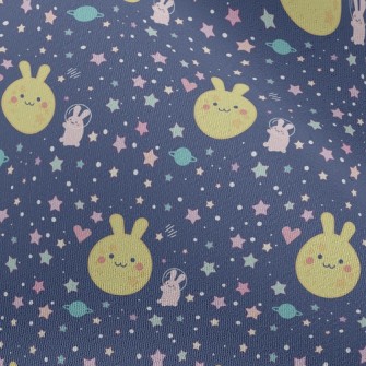 Moon Space Bunny Chiffon