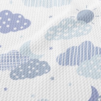 Love Cloud And Sun Birdseye Piqué