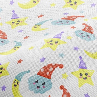 Good Night Hat Moon Clouds Performance Linen